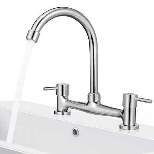 Double hole basin mixer tap - hole,