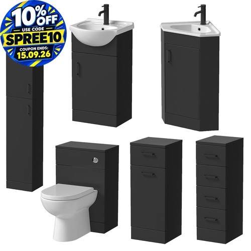 Bathroom vanity toilet - toilet, storage