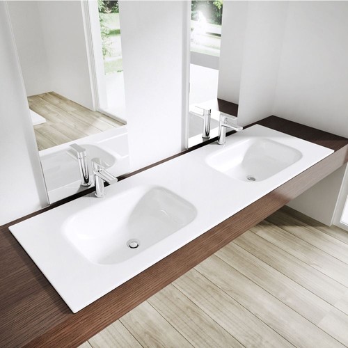 Bathroom wash basin stone semi - basin,