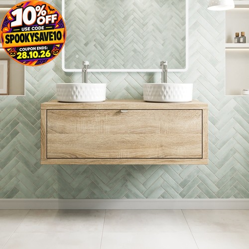 1100mm double countertop - 1100mm,