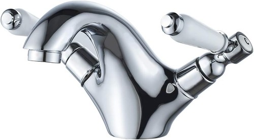 Dual lever basin mixer - lever,