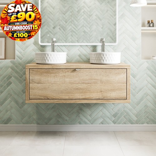 1100mm double countertop - 1100mm,