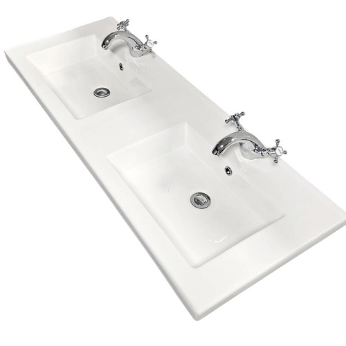 Double basin his and - double, hers