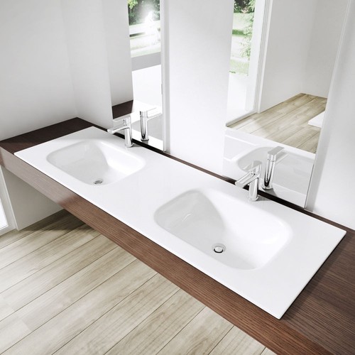 Bathroom wash basin stone semi - wash,