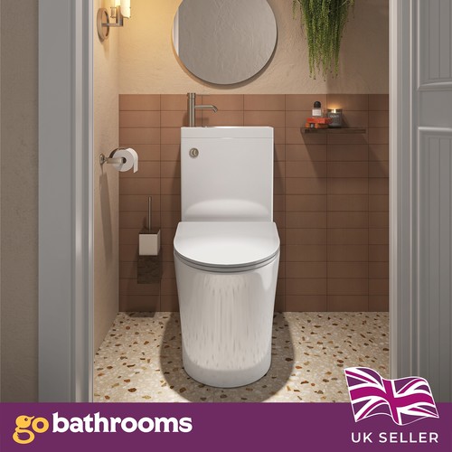 Toilet with sink - with, 1