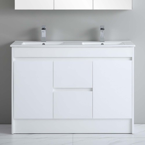 1200mm bathroom double vanity - double,