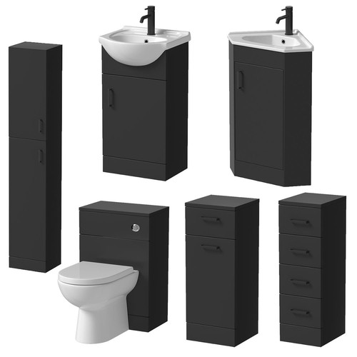 Bathroom vanity toilet - bathroom, storage