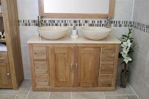 Bathroom vanity cabinet double - bathroom,