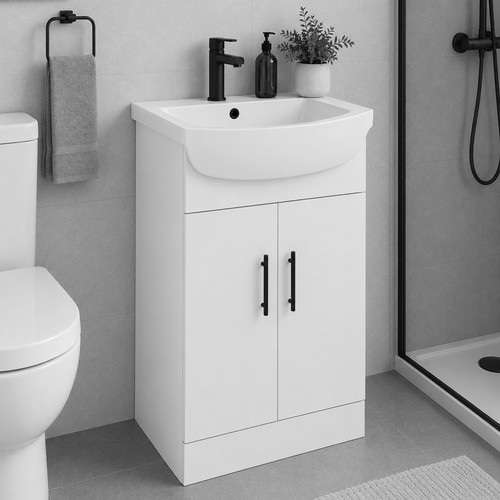 550mm bathroom vanity unit - 550mm,
