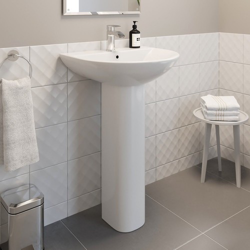Modern bathroom basin sink - bathroom, and