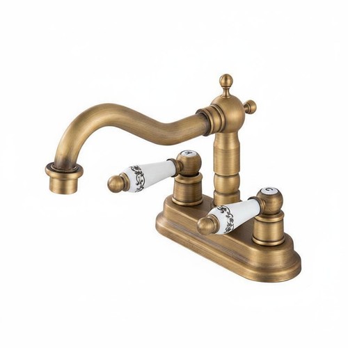 Bronze double control basin - control,