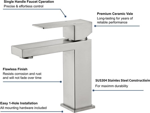 Bathroom sink taps - bathroom,