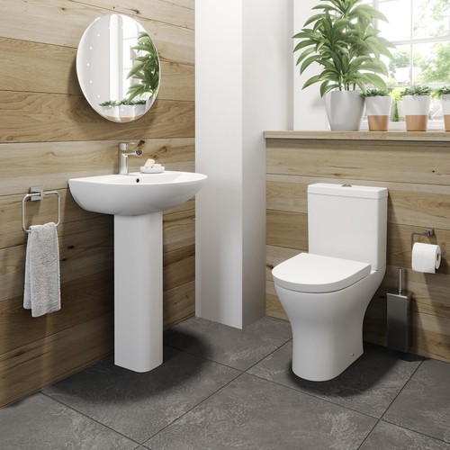 Modern bathroom cloakroom - bathroom,